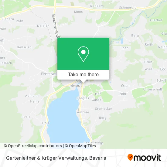 Карта Gartenleitner & Krüger Verwaltungs