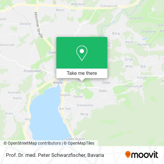 Prof. Dr. med. Peter Schwarzfischer map