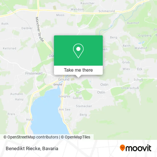 Карта Benedikt Riecke