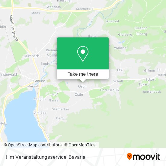 Hm Veranstaltungsservice map