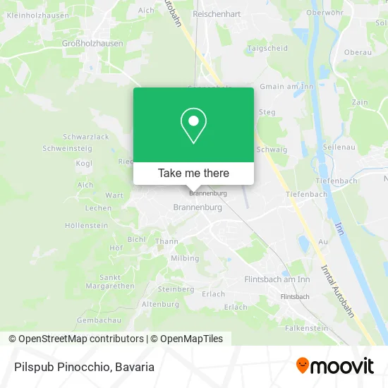 Карта Pilspub Pinocchio