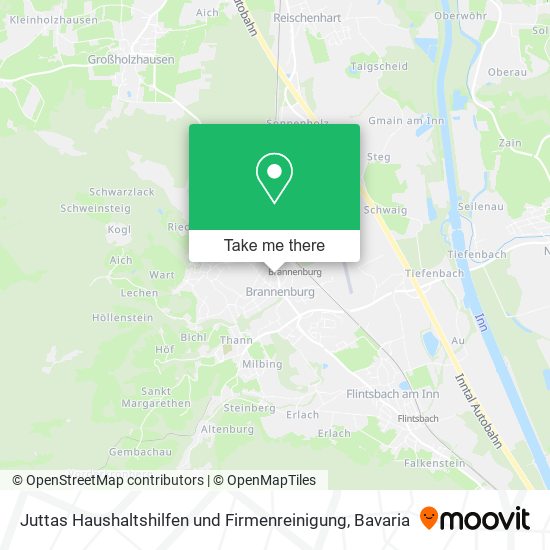 Juttas Haushaltshilfen und Firmenreinigung map