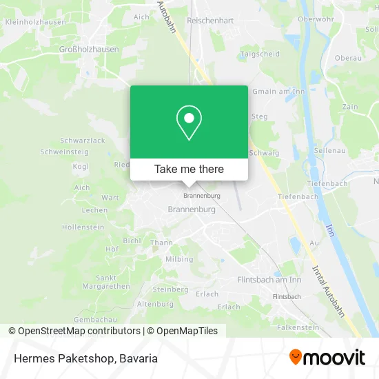 Карта Hermes Paketshop