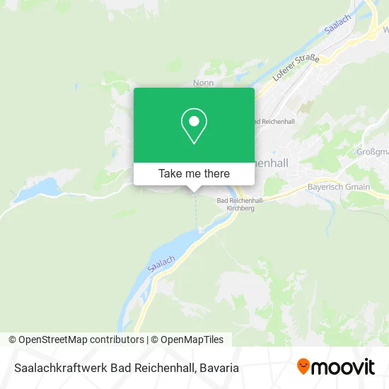 Карта Saalachkraftwerk Bad Reichenhall