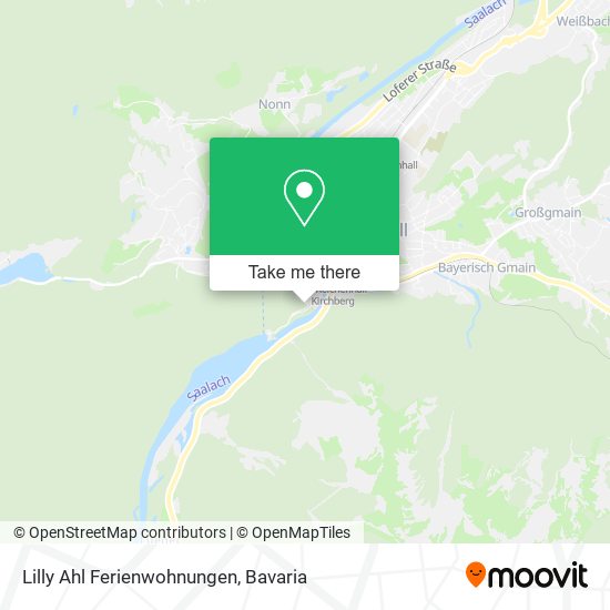 Lilly Ahl Ferienwohnungen map