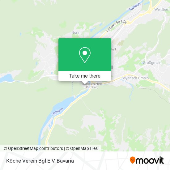 Köche Verein Bgl E V map