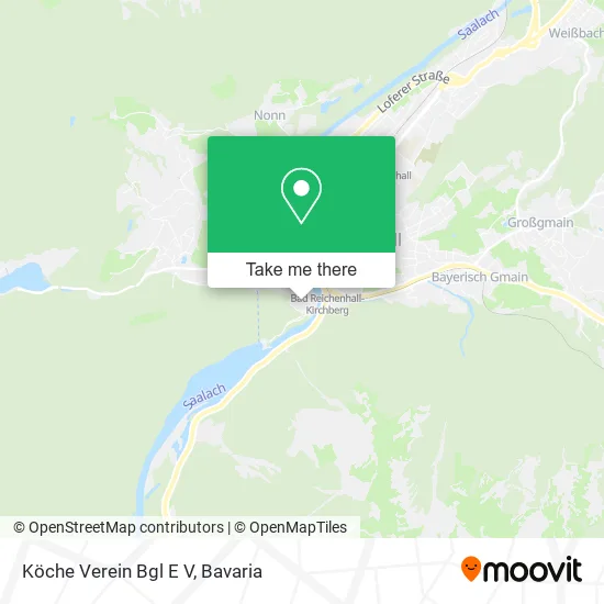Карта Köche Verein Bgl E V
