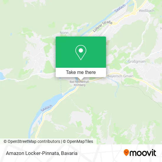 Карта Amazon Locker-Pinnata