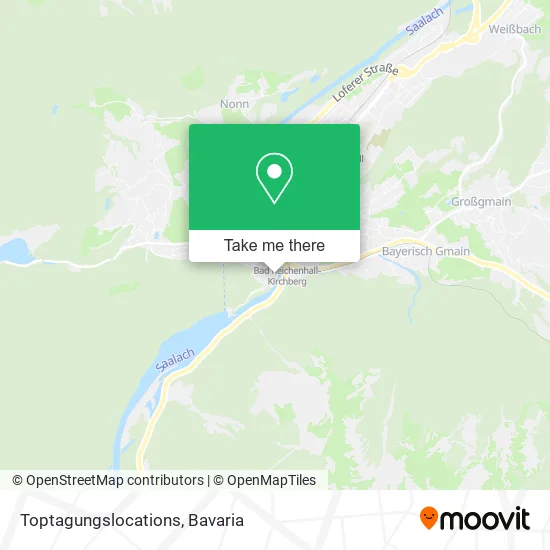 Карта Toptagungslocations