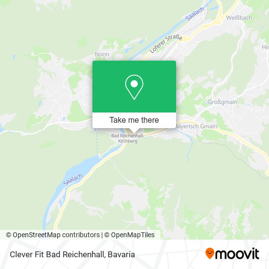 Clever Fit Bad Reichenhall map