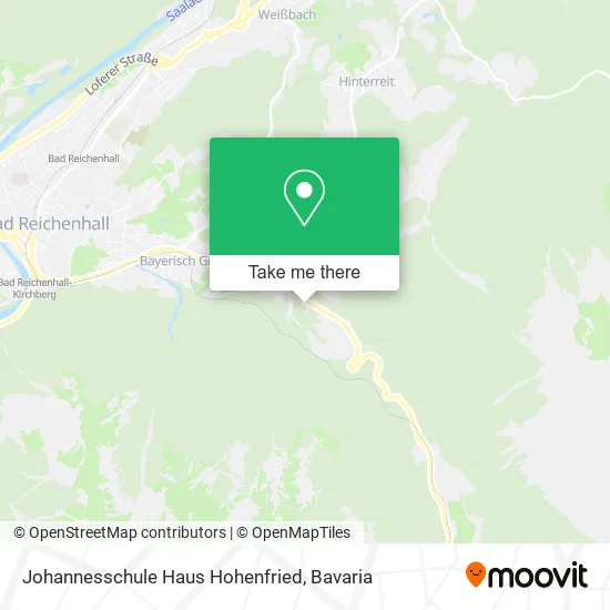 Карта Johannesschule Haus Hohenfried