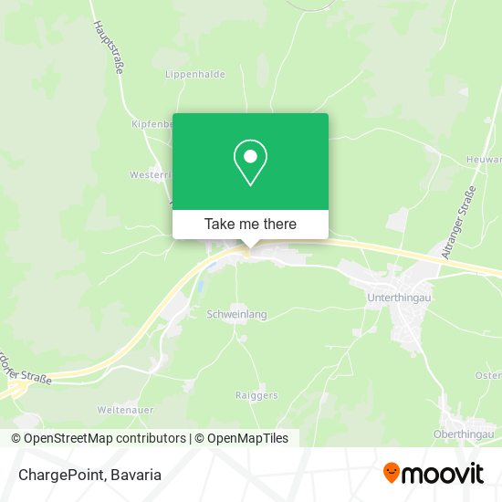 Карта ChargePoint