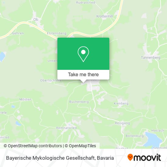 Bayerische Mykologische Gesellschaft map