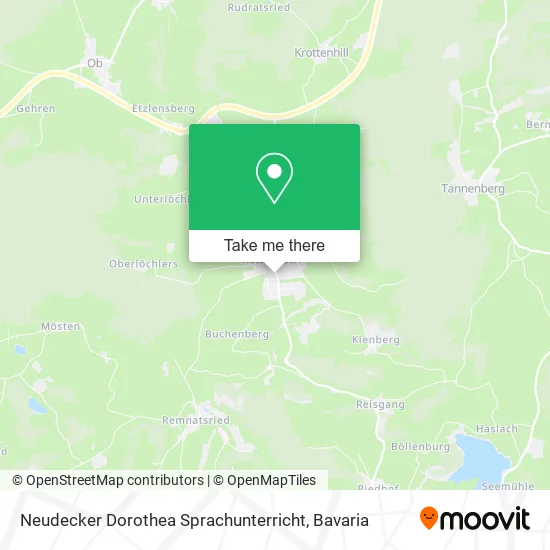 Карта Neudecker Dorothea Sprachunterricht