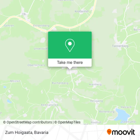 Карта Zum Hoigaata