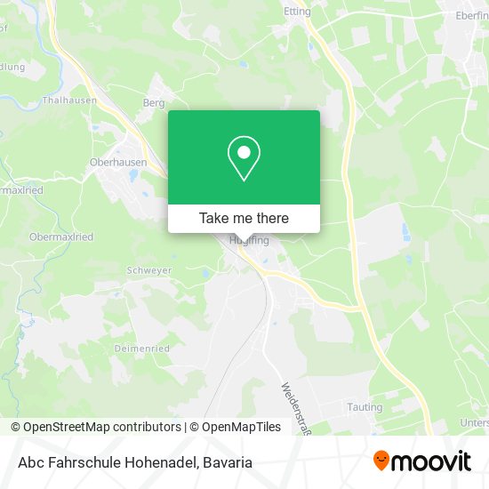 Abc Fahrschule Hohenadel map