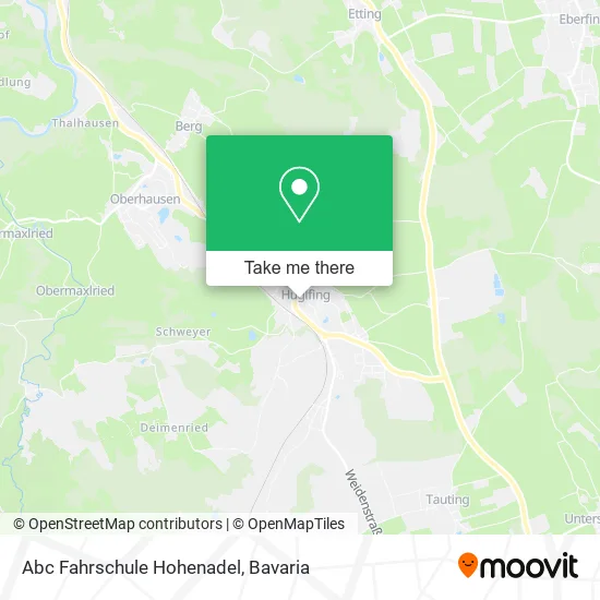 Карта Abc Fahrschule Hohenadel