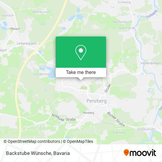 Backstube Wünsche map