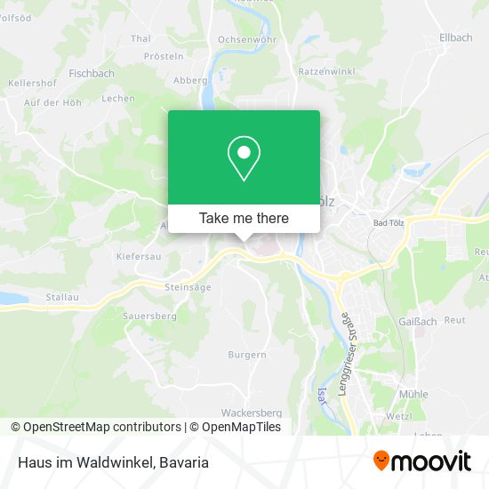 Карта Haus im Waldwinkel