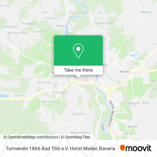 Turnverein 1866 Bad Tölz e.V. Horst Mader map