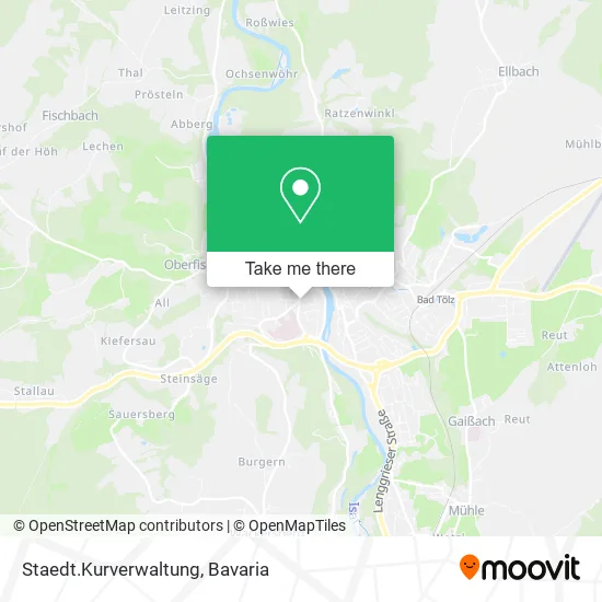 Карта Staedt.Kurverwaltung