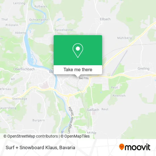 Карта Surf + Snowboard Klaus