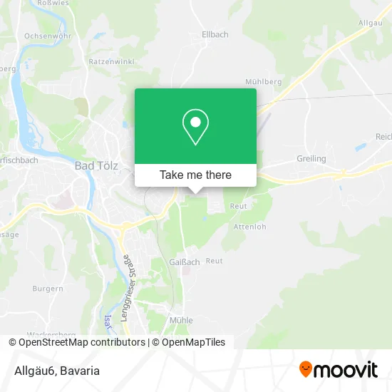 Карта Allgäu6