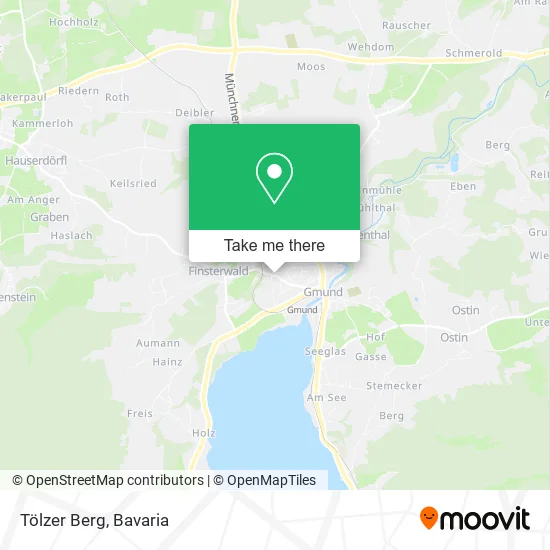 Карта Tölzer Berg