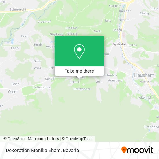 Dekoration Monika Eham map