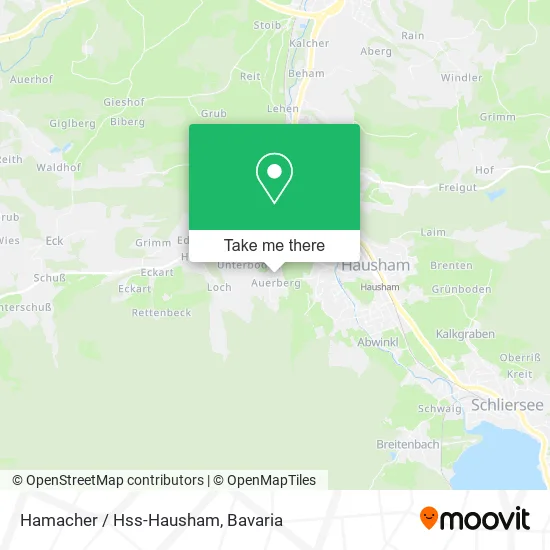 Карта Hamacher / Hss-Hausham