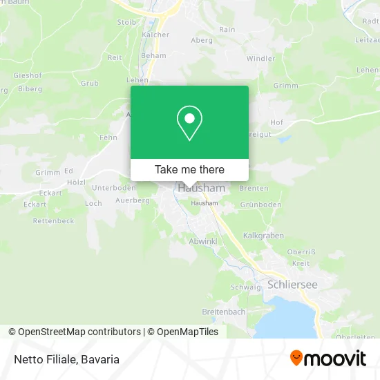 Карта Netto Filiale