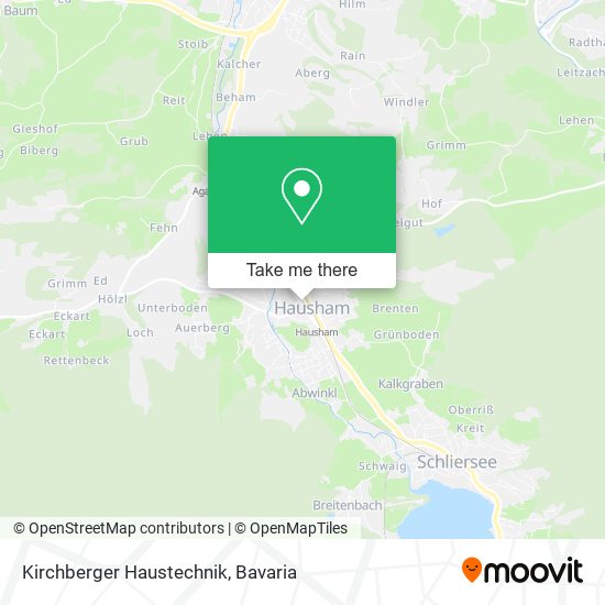 Kirchberger Haustechnik map