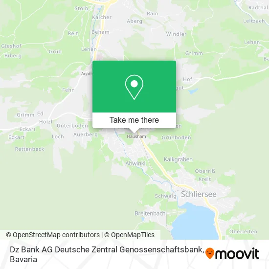 Карта Dz Bank AG Deutsche Zentral Genossenschaftsbank