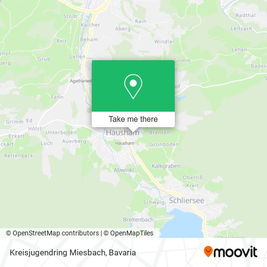 Kreisjugendring Miesbach map