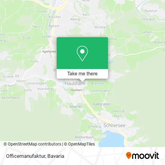 Карта Officemanufaktur
