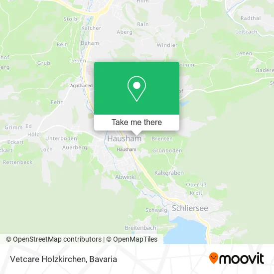 Карта Vetcare Holzkirchen