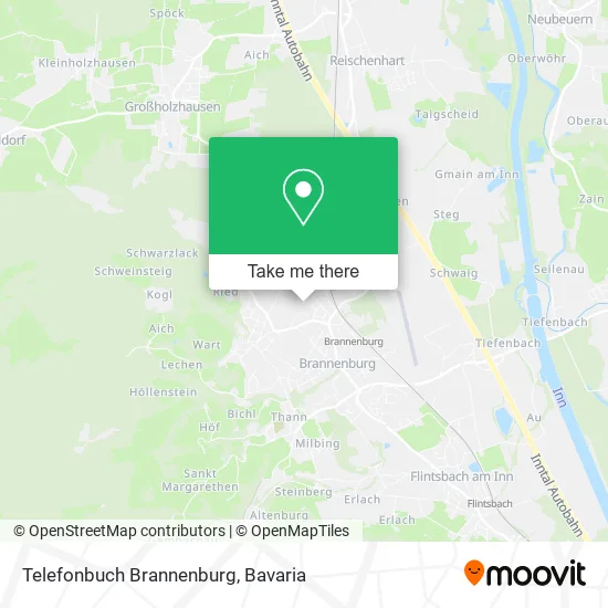 Карта Telefonbuch Brannenburg