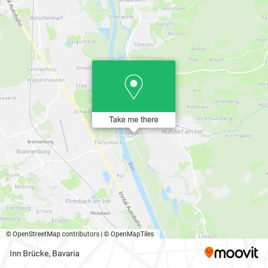 Карта Inn Brücke