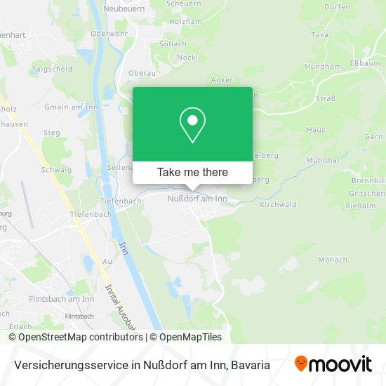 Versicherungsservice in Nußdorf am Inn map