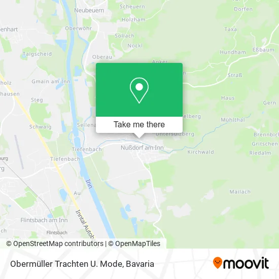 Карта Obermüller Trachten U. Mode