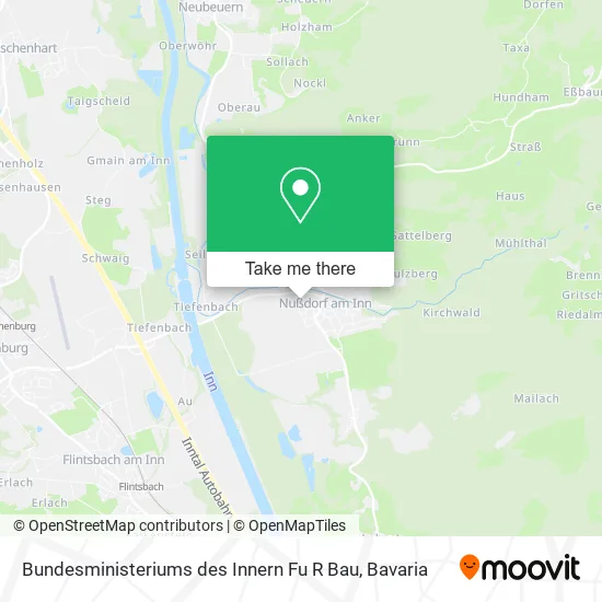 Карта Bundesministeriums des Innern Fu R Bau