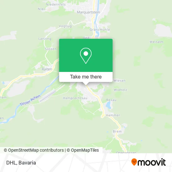 Карта DHL