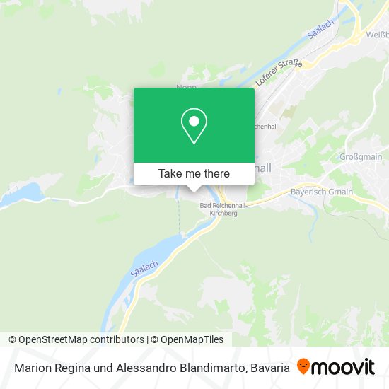 Marion Regina und Alessandro Blandimarto map