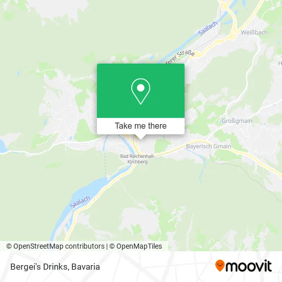 Bergei's Drinks map