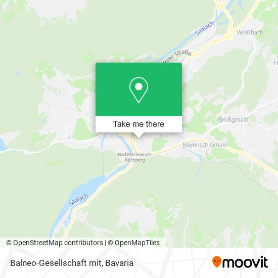 Balneo-Gesellschaft mit map