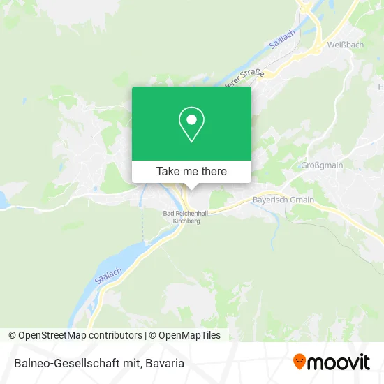 Карта Balneo-Gesellschaft mit