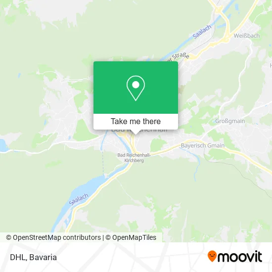Карта DHL