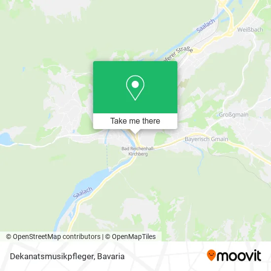 Карта Dekanatsmusikpfleger