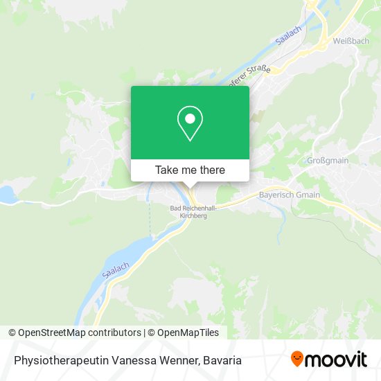 Physiotherapeutin Vanessa Wenner map