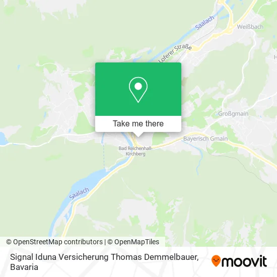 Карта Signal Iduna Versicherung Thomas Demmelbauer